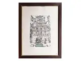 Antonio Possenti, Lucca Cathedral, engraving