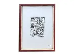 Lot of graphics by Antonio Possenti, five etchings, offered Nov 2025