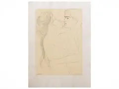 Commiato 1974 by Emilio Greco, engraving, offered Nov 2025