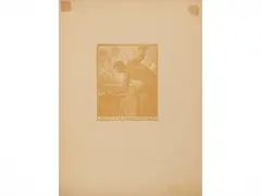 Adolfo de Carolis, Dant vulnera formam, xylography