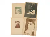 Francesco Nonni, Figures, Collection of woodcut print depicting portraits and allegorical figures
