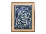 Roberto Pucci, Composition n 14, 1960, oil on cardboard