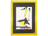 Giuseppe Ciccia, Meeting 1991, acrylic on cardboard