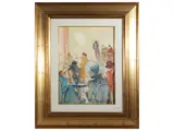 Dino Pelagatti, Concert, oil on canvas