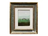 Manlio Bacosi, Tramonto 1972, oil on canvas