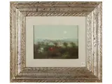 Manlio Bacosi, Verso la sera 1972, oil on canvas