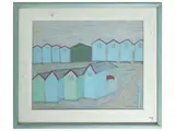 Lia Pietrini, Glimpses of city and dead nature, five oil paintings on tablet