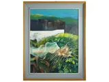 Sirio Midollini, The river 1967, oil on canvas