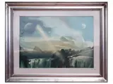 Antonello Rizza, Universe 1986, oil on canvas