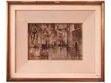 Bruno Martini, Venice, oil on cardboard