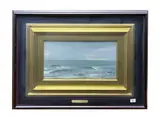 Raffaello Gambogi, Tuscan navy, oil on cardboard