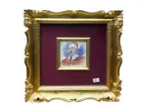 Francesco Gioli, Portrait of Cardinal, watercolor on paper