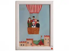 Compositions with characters and animals by Giuliana Corsini, some signed, offered Nov 2025