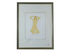 Female nude by Francesco Messina, lithograph, offered Nov 2025