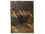 Giovanni Battista Todeschini, Procession, oil on canvas