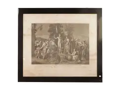 Ludunt Aoniae Parnassi [...], 1784 by Raffaello Sanzio Morghen, Bulin engraving, offered Oct 2025