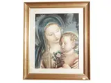 Rosario Pulvirenti, Madonna and Child, oil on canvas