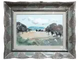 Sergio Scatizzi, Seascape, Mixed technique on cardboard