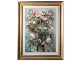 Emanuele Cappello, Rose, oil on canvas