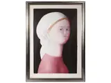 Antonio Bueno, Portrait of girl, lithography