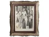 Enrico Sacchetti, Female figures, Charcoal on paper