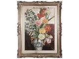 Guido Borgianni, Flower pot, oil on canvas
