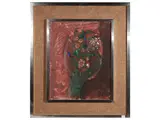 Gastone Breddo, Bouquet of flowers, oil on canvas