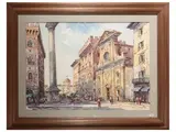Giovanni Ospitali, Piazza santa trinits