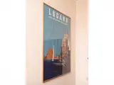 Dan Buzzi, Lugano, 1940s/1950a, Affiche with lithography on paper