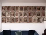 Giuseppe Piattoli, Tuscan proverbs, series of thirty watercolor engravings