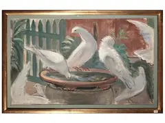 Colombi by Elisabeth Chaplin, oil on canvas, offered Jul 2025