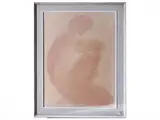 Manfredo Borsi, Female nude 1965, Mixed technique on paper