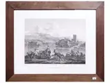 Robert Daudet, Landscapes, from Berghem, two engravings