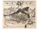 Joan Blaeu, Civitas sanctti joannis mauriansis 1726, two -page engraving