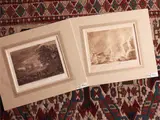 Richard Earlom, Two engravings from Claude Lorrian 1774, etching/sepia mezzotint