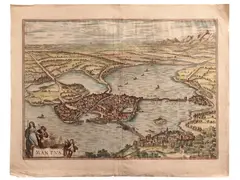 Jan Janssonius, Mantua (17th century), Double page engraving