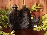 Giuseppe Gorni, Bozzetto for sculpture Three figures, bronze group