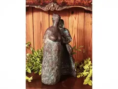 Giuseppe Gorni, Two figures, bronze group