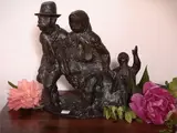 Giuseppe Gorni, Three figures, bronze group