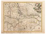 Giovanni Battista Albrizzi, Geographical paper of the Duchy of Mantua (1750 ca), Double page engraving