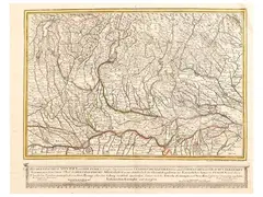 Das Hertzogthum Mantua und Mirandola by Gabriel Bodenher, Sampt Angiacentzenden Venedischen-Laendern Wie Auch Tyrolischen und Grabundischen Graenzen Neben Einen Theildes, offered May 2025