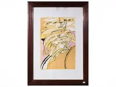 Composition by Remo Brindisi, lithograph, offered May 2025