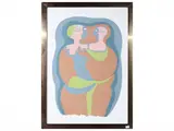 Rodolfo Stranieri, Figures, lithograph