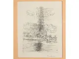 Orfeo Tamburi, Paris - Portrait of man, Two engravings