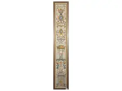 Giovanni Volpato, Decorations, pair of watercolor engravings combined with such
