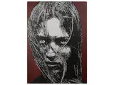 Ache77, Face 2015, Mixed technique on canvas
