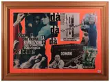 Eugenio Miccini, Domani automaticamente... La storia 1969, collage