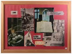 Eugenio Miccini, Le idee che fanno epoca... 1965, collage