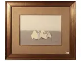 Sergio Scatizzi, Composition, oil on canvas