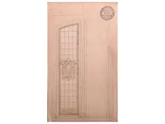 Project for window by Tito Chini, Mixed technique on paper, offered Apr 2025